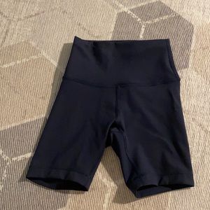 Never Worn! Lululemon Navy Bike Shorts
